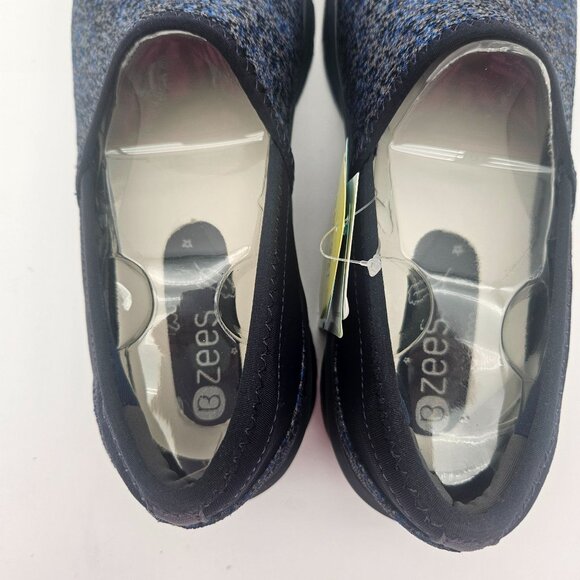 BZees Blue Slip On Comfort Loafer Sneaker Womens Sz 7 NEW - Picture 6 of 8